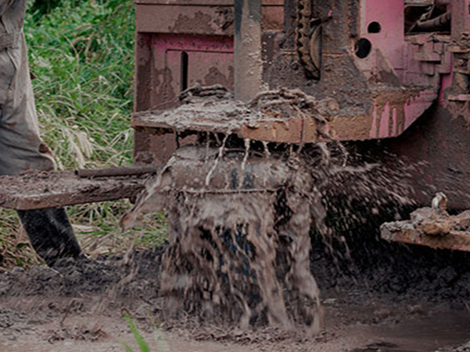 تطبيق لقم الثقب في صناعة آبار المياه