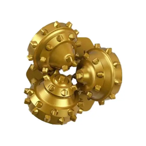 كيف تسحق لقمة حفر Tricone TCI وقص الصخور