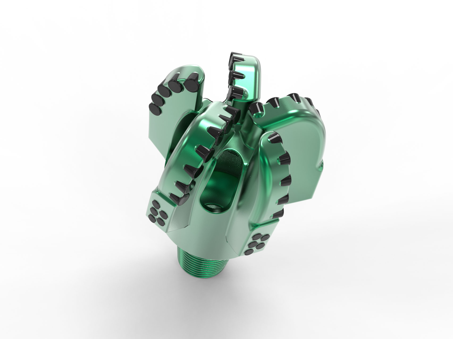 لقمة PDC كاملة التدفق