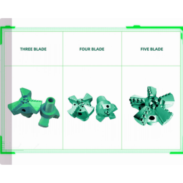لقمة PDC مقعرة